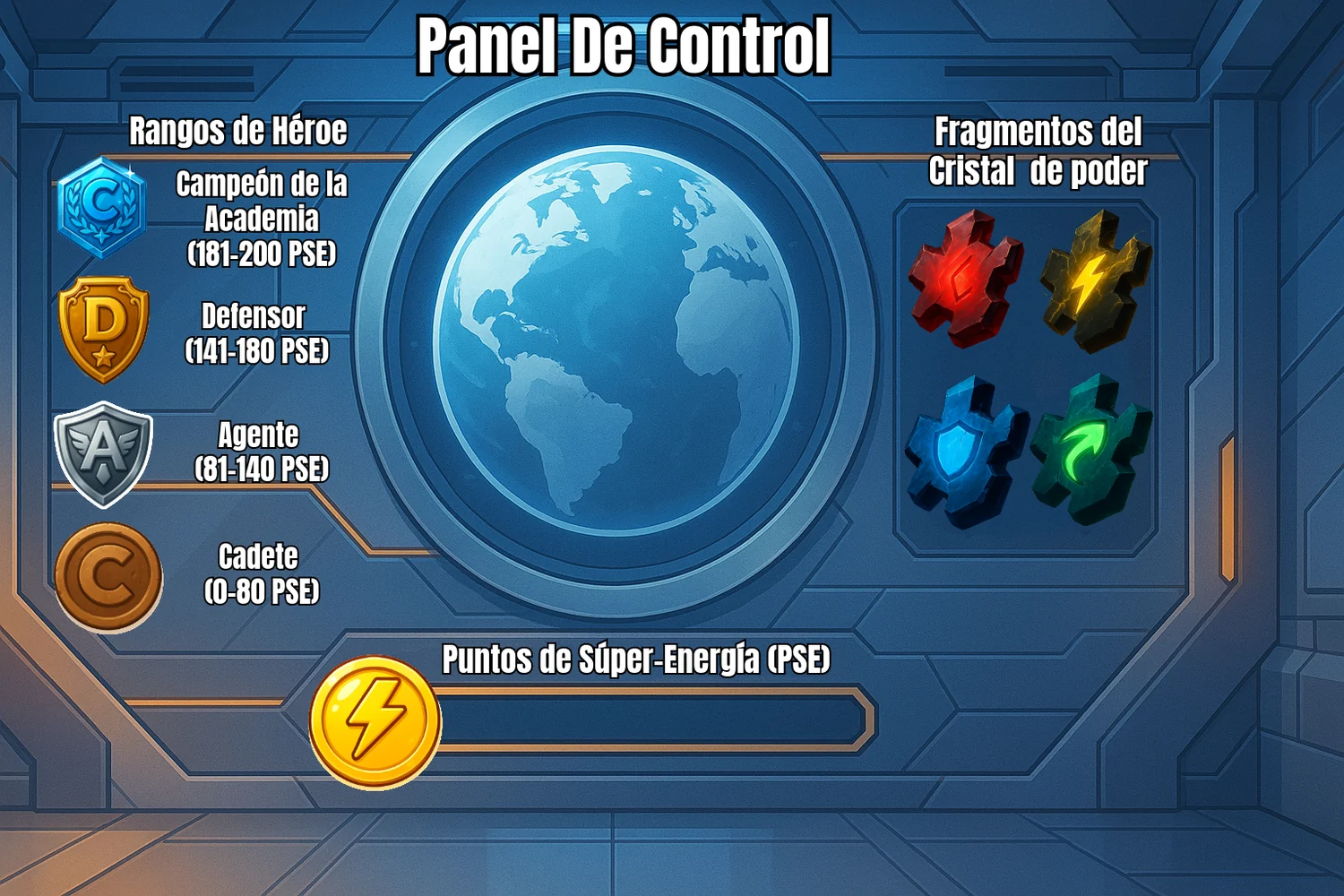 Portada real de La Academia de Héroes