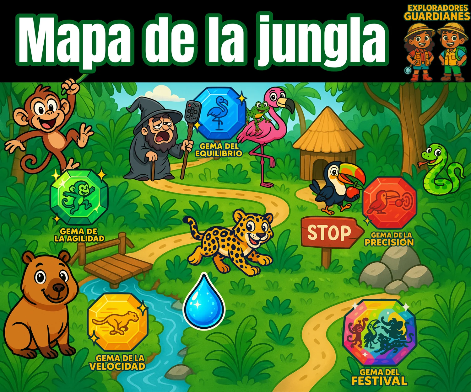 Portada real de La Aventura de la Jungla