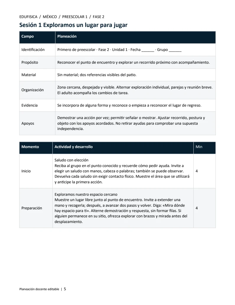 Vista 6 de Preescolar para México