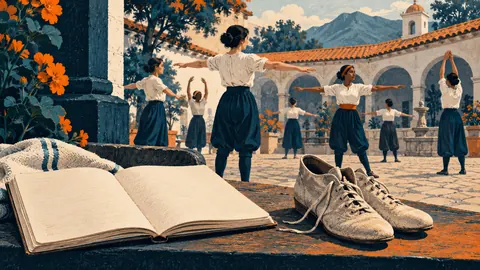 Ilustración conceptual sobre colombia mujeres 1930 1946