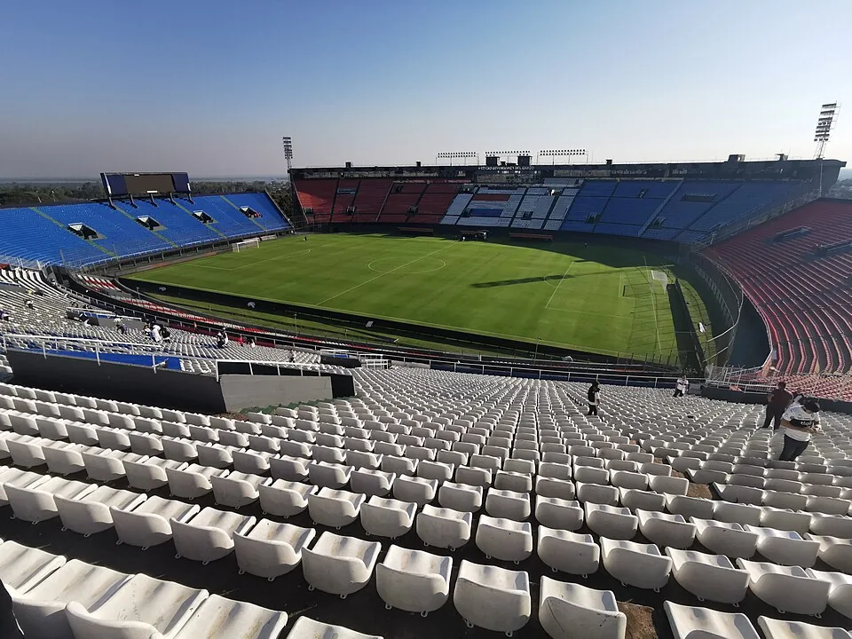 Panorámica del Estadio Defensores del Chaco en Asunción