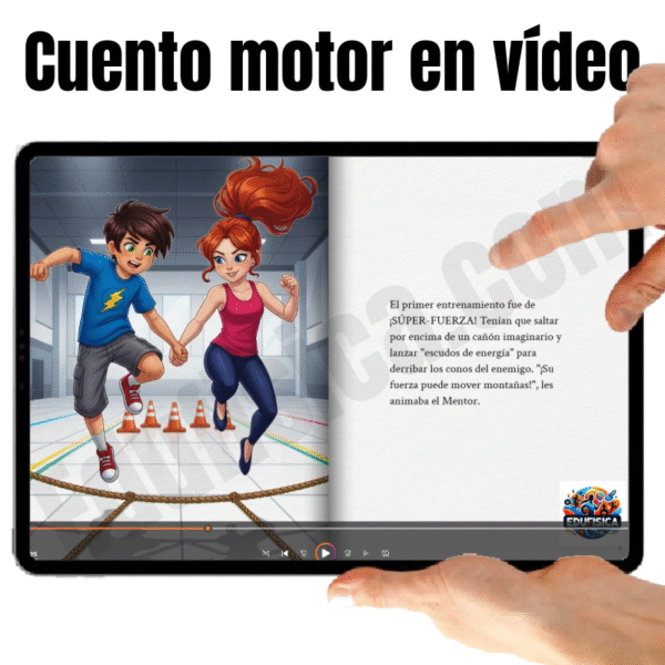 Kit de Educación Física (8-9 años): Academia de Héroes | 20 Sesiones Gamificadas (+240 Actividades), Cuento Narrativo en Video, Evaluación Automatizada, Manual del Docente, Diario del Estudiante y Recursos Gráficos