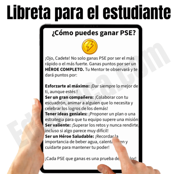 Kit de Educación Física (8-9 años): Academia de Héroes | 20 Sesiones Gamificadas (+240 Actividades), Cuento Narrativo en Video, Evaluación Automatizada, Manual del Docente, Diario del Estudiante y Recursos Gráficos