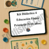 Kit de Educación Física (9-10 años): Misión Espacial | 20 Sesiones Gamificadas (+240 Actividades), Cuento Narrativo en Video, Evaluación Automatizada, Manual del Docente, Diario del Estudiante y Recursos Gráficos