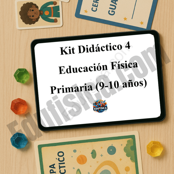 Kit de Educación Física (9-10 años): Misión Espacial | 20 Sesiones Gamificadas (+240 Actividades), Cuento Narrativo en Video, Evaluación Automatizada, Manual del Docente, Diario del Estudiante y Recursos Gráficos