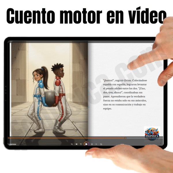 Kit de Educación Física (9-10 años): Misión Espacial | 20 Sesiones Gamificadas (+240 Actividades), Cuento Narrativo en Video, Evaluación Automatizada, Manual del Docente, Diario del Estudiante y Recursos Gráficos
