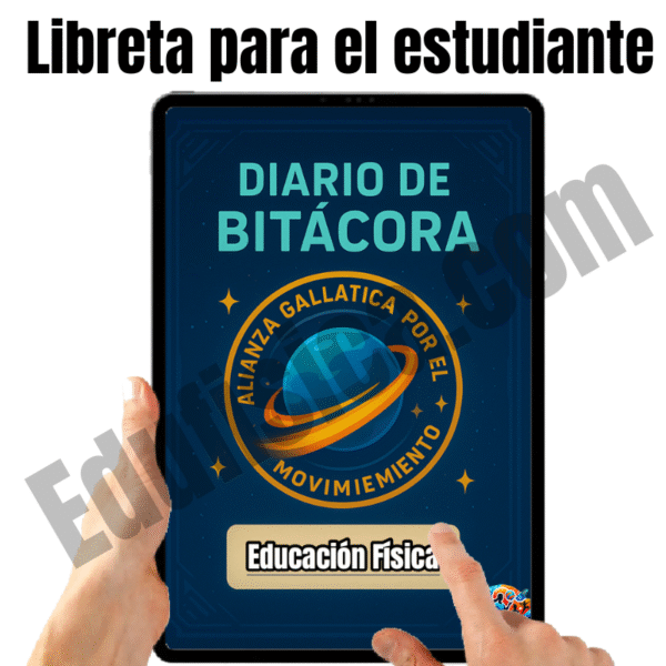 Kit de Educación Física (9-10 años): Misión Espacial | 20 Sesiones Gamificadas (+240 Actividades), Cuento Narrativo en Video, Evaluación Automatizada, Manual del Docente, Diario del Estudiante y Recursos Gráficos