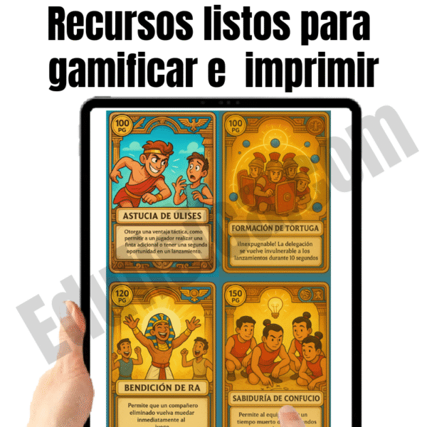 Kit de Educación Física (10-11 años): Olimpiadas Antiguas | 20 Sesiones Gamificadas (+240 Actividades), Cuento Narrativo en Video, Evaluación Automatizada, Manual del Docente, Diario del Estudiante y Recursos Gráficos