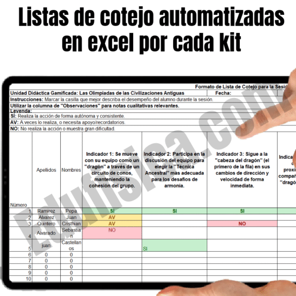 Paquete Completo de Educación Física para Primaria (6-11 años) | 5 Kits con 100 Sesiones (+1200 Actividades), 5 Cuentos en Video, Evaluaciones Automatizadas, 5 Manuales para Docente, 5 Diarios para Estudiante y Recursos Gráficos 30% de descuento
