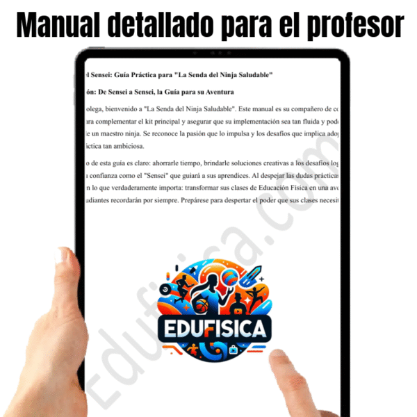 Kit de Educación Física (7-8 años): La Senda del Ninja | 20 Sesiones Gamificadas (+240 Actividades), Cuento Narrativo en Video, Evaluación Automatizada, Manual del Docente, Diario del Estudiante y Recursos Gráficos
