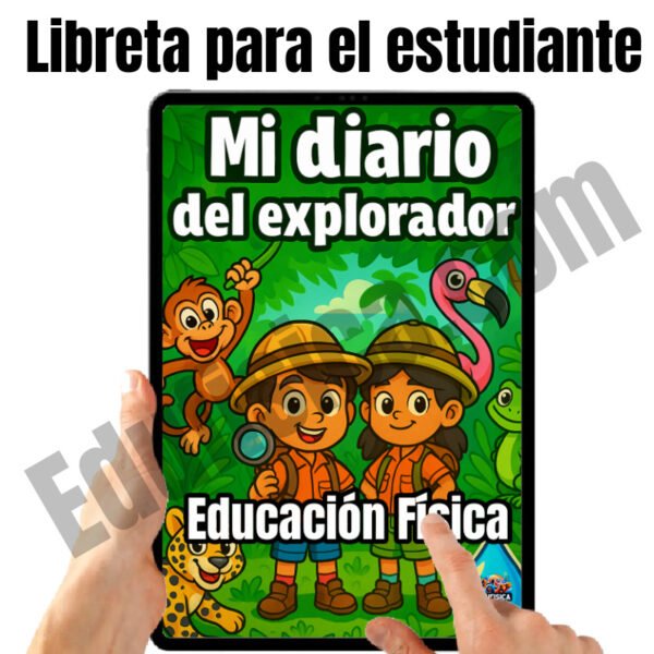 Kit de Educación Física (6-7 años): Aventura en la Jungla | 20 Sesiones Gamificadas (+240 Actividades), Cuento Narrativo en Video, Evaluación Automatizada, Manual del Docente, Diario del Estudiante y Recursos Gráficos