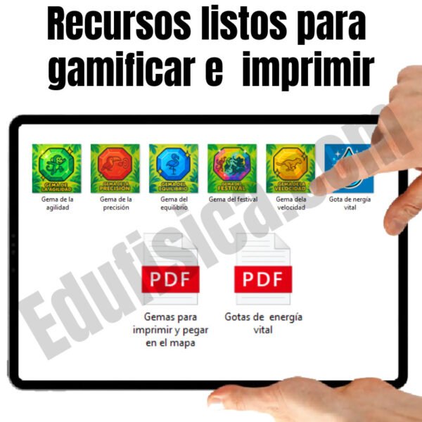 Kit de Educación Física (6-7 años): Aventura en la Jungla | 20 Sesiones Gamificadas (+240 Actividades), Cuento Narrativo en Video, Evaluación Automatizada, Manual del Docente, Diario del Estudiante y Recursos Gráficos