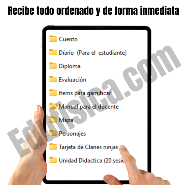 Kit de Educación Física (7-8 años): La Senda del Ninja | 20 Sesiones Gamificadas (+240 Actividades), Cuento Narrativo en Video, Evaluación Automatizada, Manual del Docente, Diario del Estudiante y Recursos Gráficos