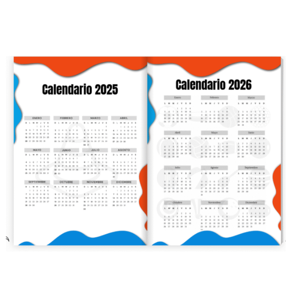 Libreta para Profesores de Educación Física 2025–2026 (PDF listo para imprimir)